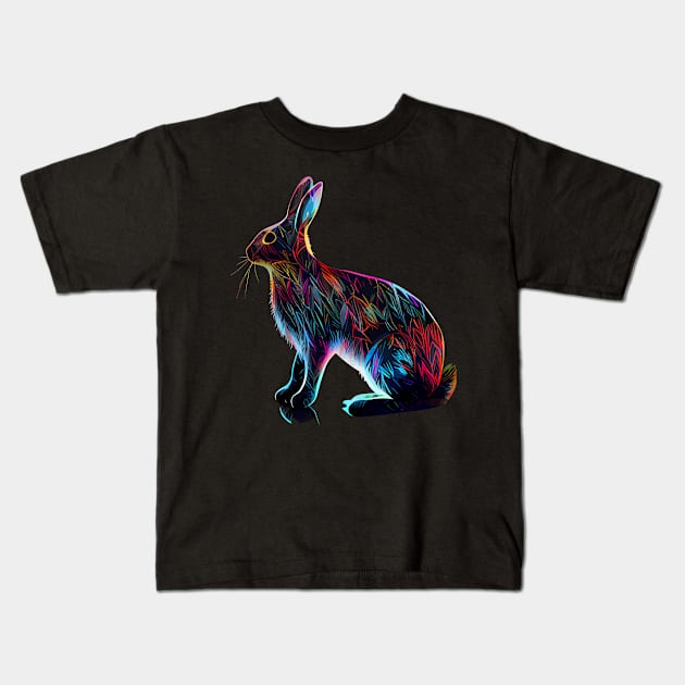 Arctic Hare Kids T-Shirt by JH Mart